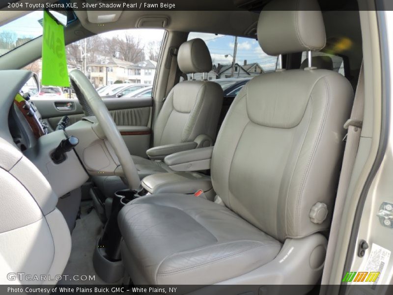 Silver Shadow Pearl / Fawn Beige 2004 Toyota Sienna XLE