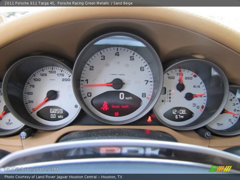  2011 911 Targa 4S Targa 4S Gauges