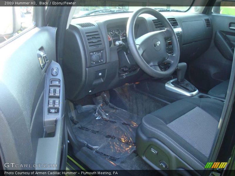 Black / Ebony/Pewter 2009 Hummer H3