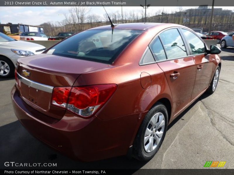 Autumn Metallic / Jet Black/Medium Titanium 2013 Chevrolet Cruze LS