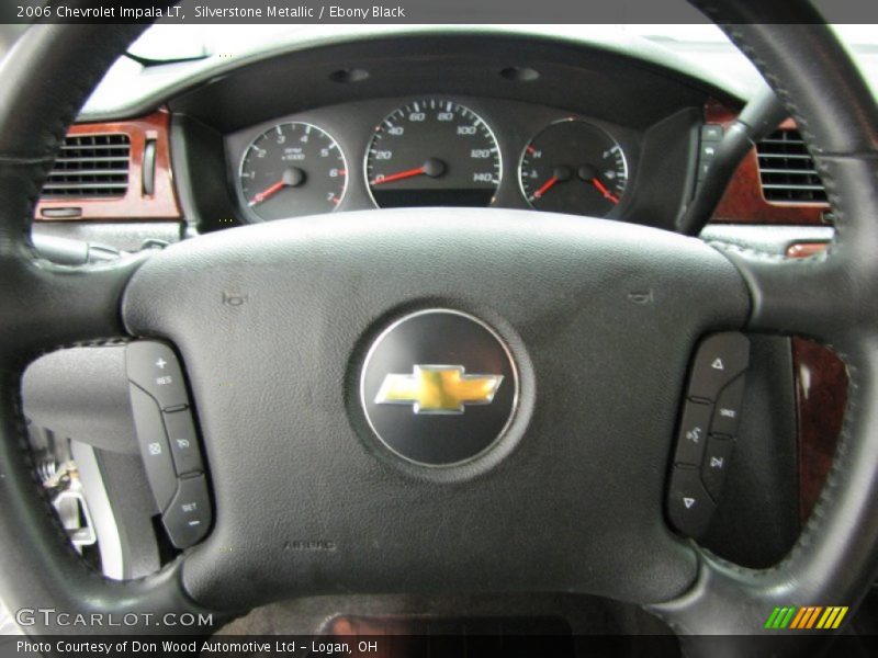 Silverstone Metallic / Ebony Black 2006 Chevrolet Impala LT