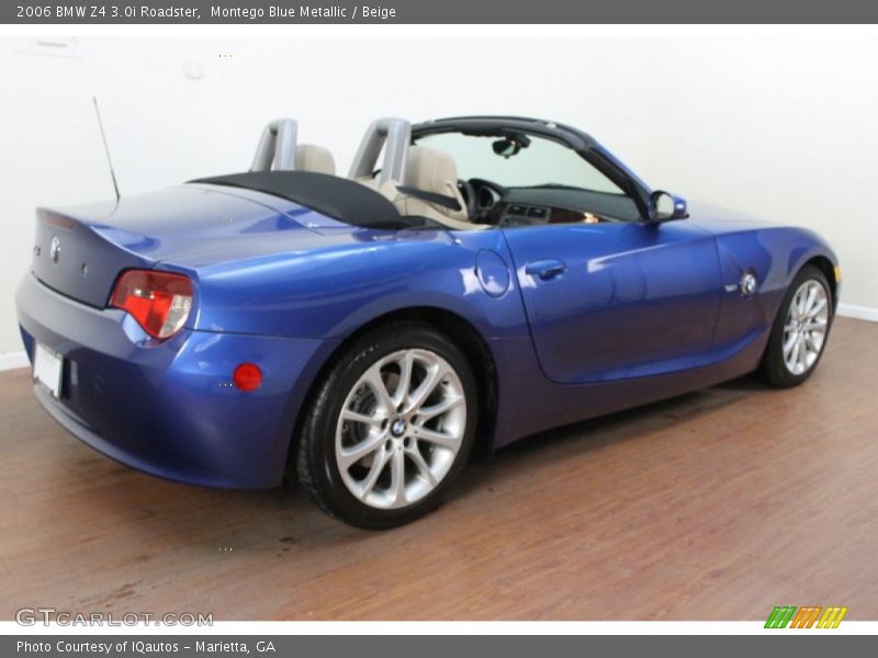  2006 Z4 3.0i Roadster Montego Blue Metallic