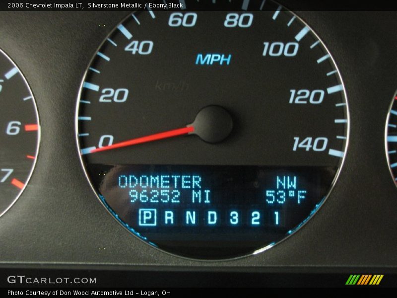 Silverstone Metallic / Ebony Black 2006 Chevrolet Impala LT