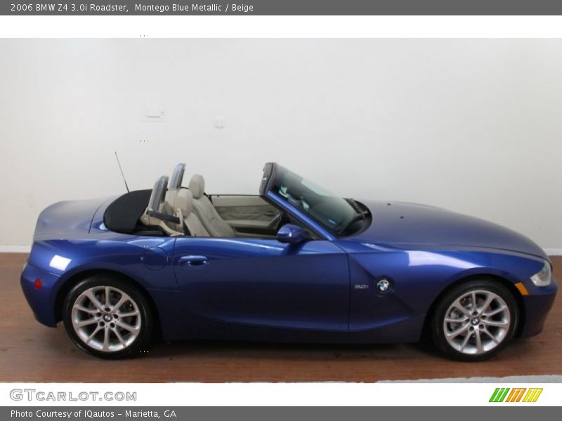  2006 Z4 3.0i Roadster Montego Blue Metallic