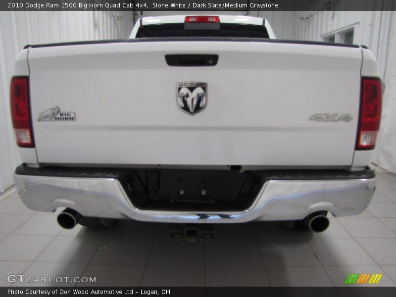 Stone White / Dark Slate/Medium Graystone 2010 Dodge Ram 1500 Big Horn Quad Cab 4x4