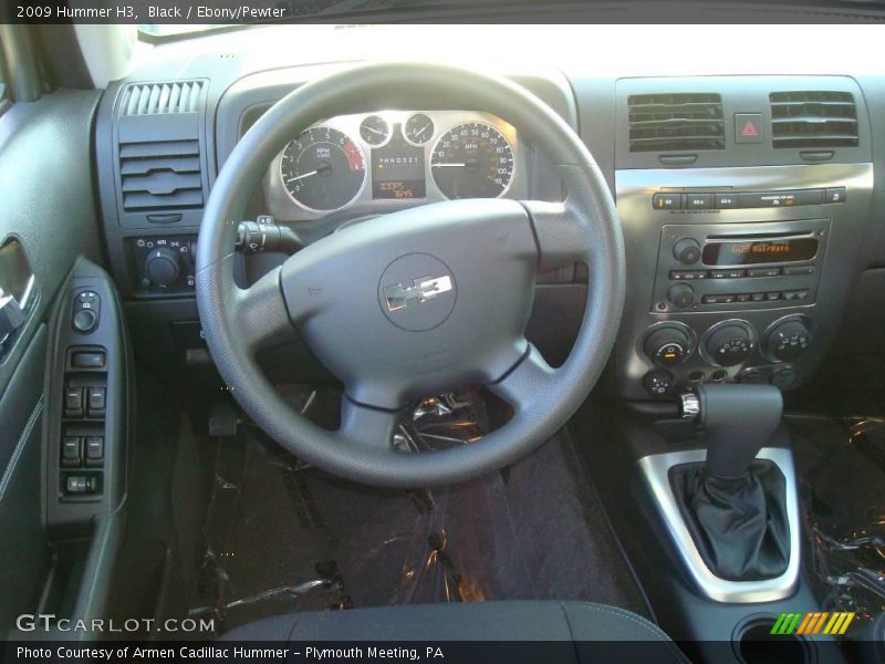 Black / Ebony/Pewter 2009 Hummer H3