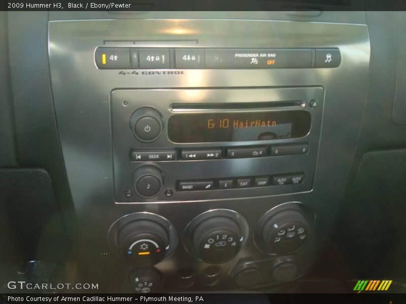 Black / Ebony/Pewter 2009 Hummer H3