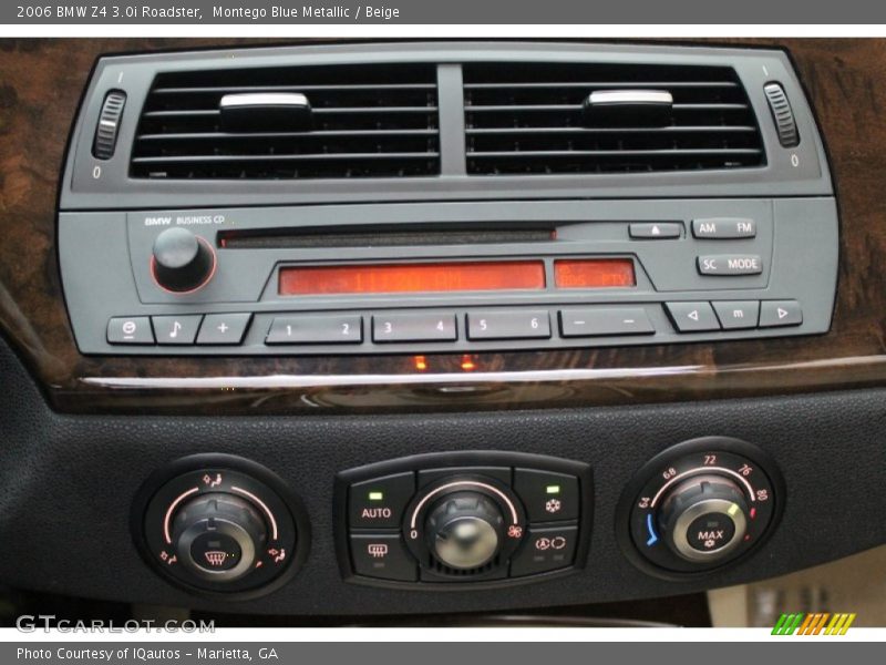 Controls of 2006 Z4 3.0i Roadster