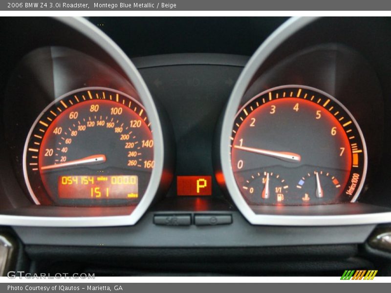  2006 Z4 3.0i Roadster 3.0i Roadster Gauges