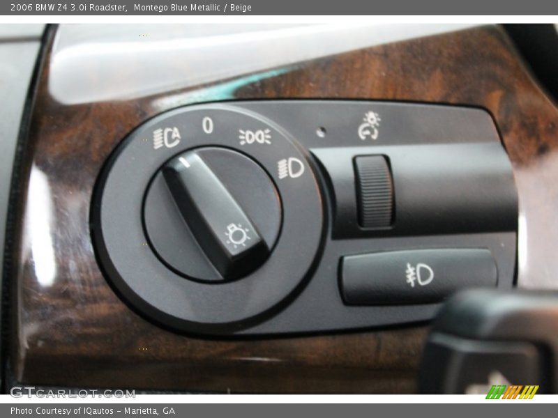 Controls of 2006 Z4 3.0i Roadster