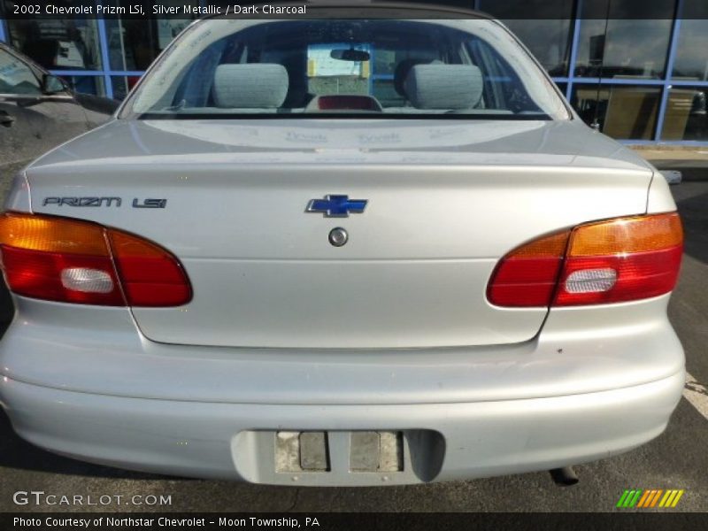 Silver Metallic / Dark Charcoal 2002 Chevrolet Prizm LSi