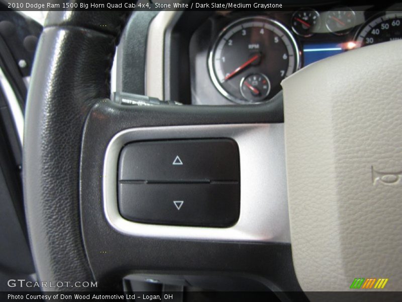 Stone White / Dark Slate/Medium Graystone 2010 Dodge Ram 1500 Big Horn Quad Cab 4x4