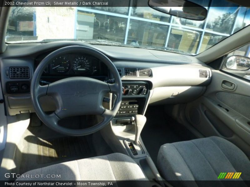 Silver Metallic / Dark Charcoal 2002 Chevrolet Prizm LSi