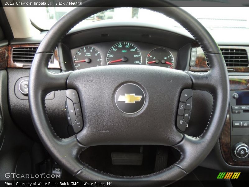Black / Neutral 2013 Chevrolet Impala LT
