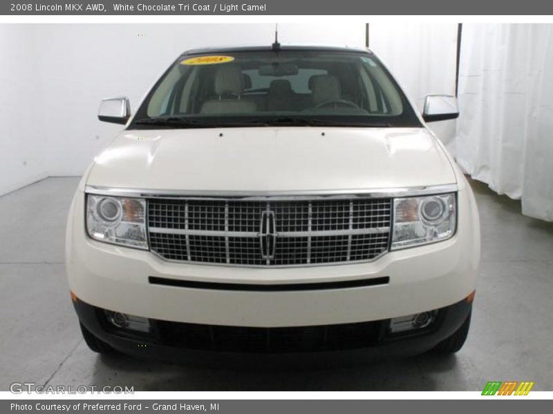 White Chocolate Tri Coat / Light Camel 2008 Lincoln MKX AWD
