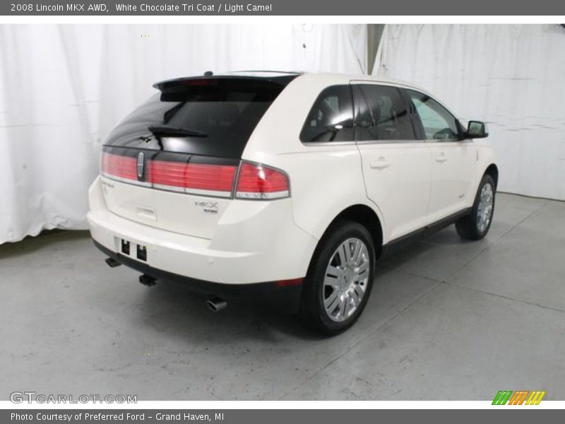 White Chocolate Tri Coat / Light Camel 2008 Lincoln MKX AWD