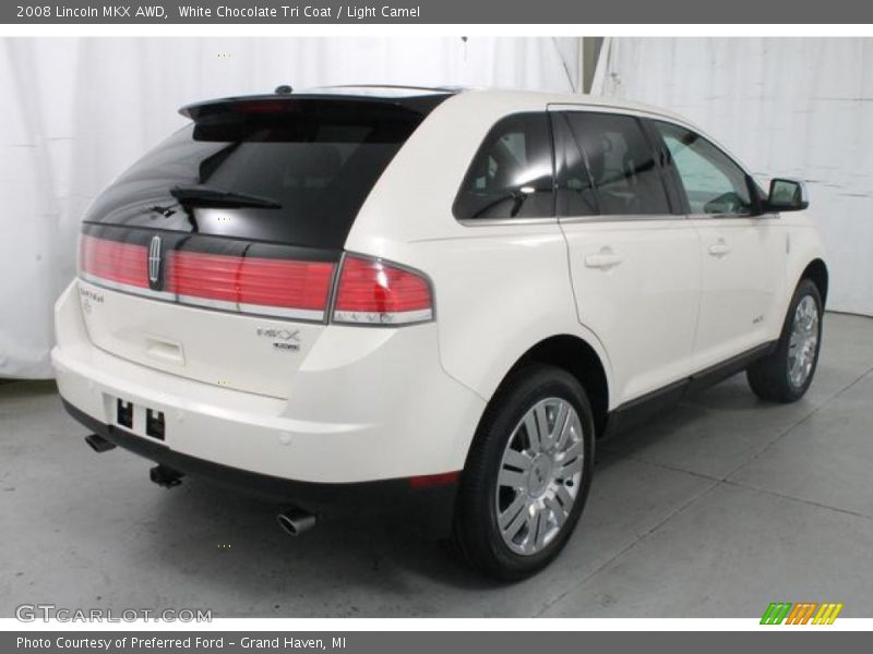 White Chocolate Tri Coat / Light Camel 2008 Lincoln MKX AWD