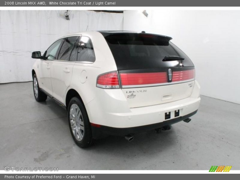 White Chocolate Tri Coat / Light Camel 2008 Lincoln MKX AWD