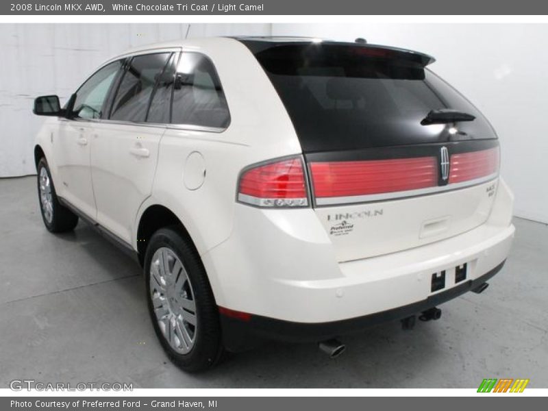White Chocolate Tri Coat / Light Camel 2008 Lincoln MKX AWD