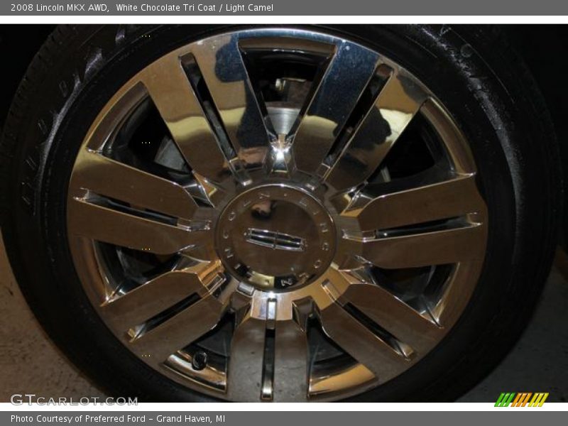 White Chocolate Tri Coat / Light Camel 2008 Lincoln MKX AWD