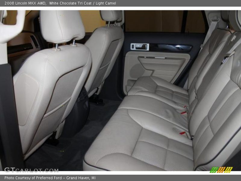 White Chocolate Tri Coat / Light Camel 2008 Lincoln MKX AWD