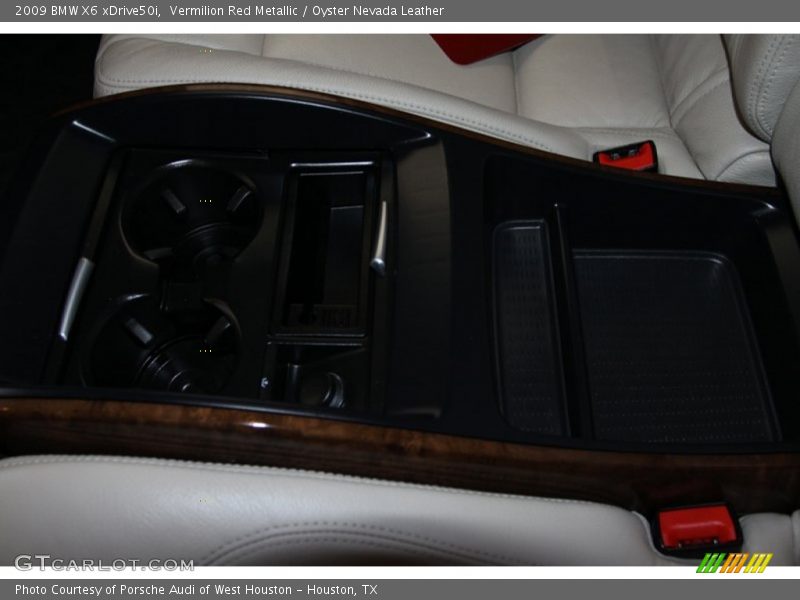 Vermilion Red Metallic / Oyster Nevada Leather 2009 BMW X6 xDrive50i
