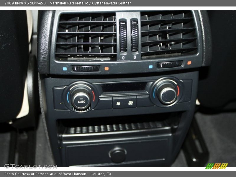 Vermilion Red Metallic / Oyster Nevada Leather 2009 BMW X6 xDrive50i