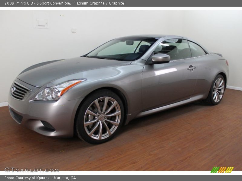 Front 3/4 View of 2009 G 37 S Sport Convertible