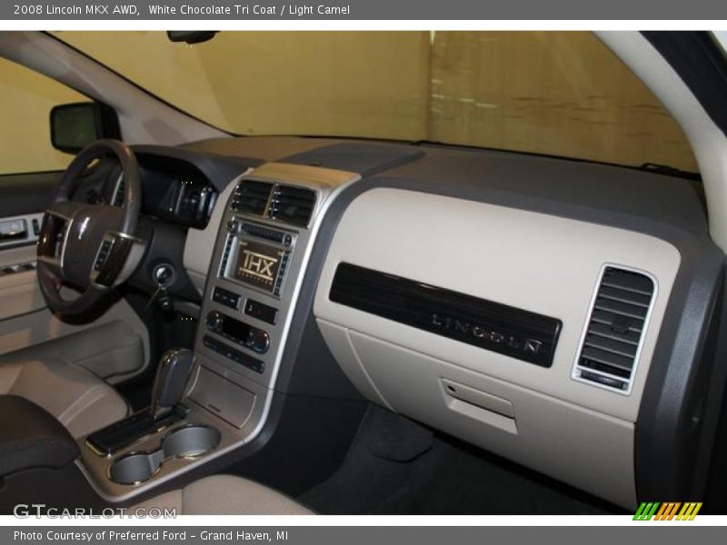 White Chocolate Tri Coat / Light Camel 2008 Lincoln MKX AWD