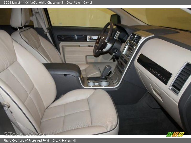 White Chocolate Tri Coat / Light Camel 2008 Lincoln MKX AWD