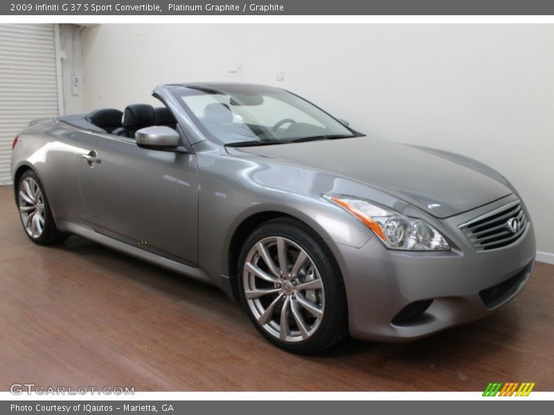 Front 3/4 View of 2009 G 37 S Sport Convertible