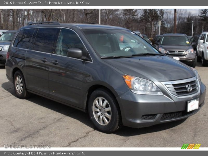 Polished Metal Metallic / Gray 2010 Honda Odyssey EX