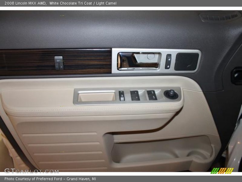 White Chocolate Tri Coat / Light Camel 2008 Lincoln MKX AWD