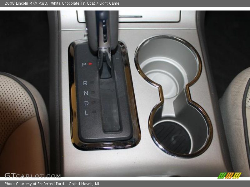 White Chocolate Tri Coat / Light Camel 2008 Lincoln MKX AWD