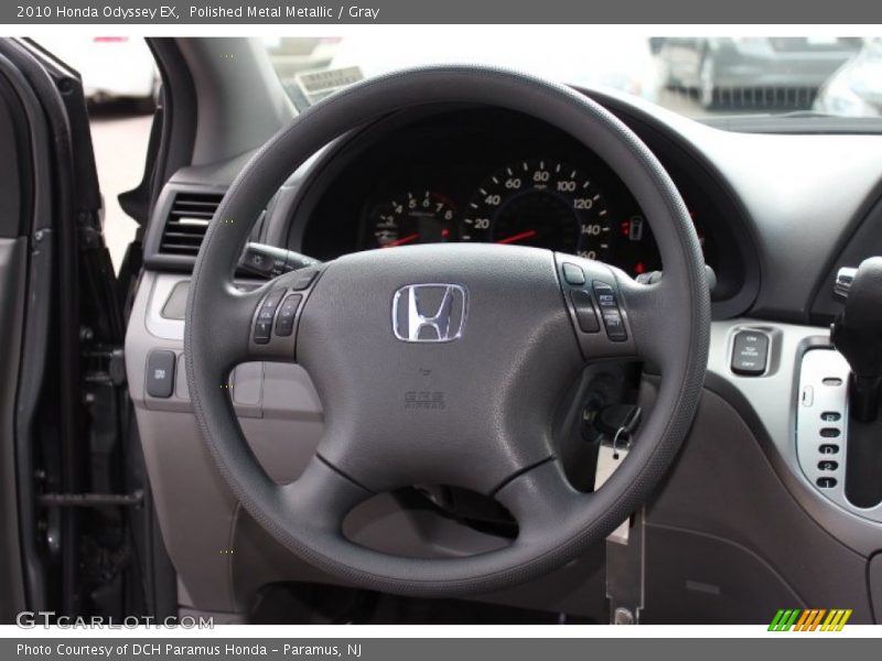 Polished Metal Metallic / Gray 2010 Honda Odyssey EX