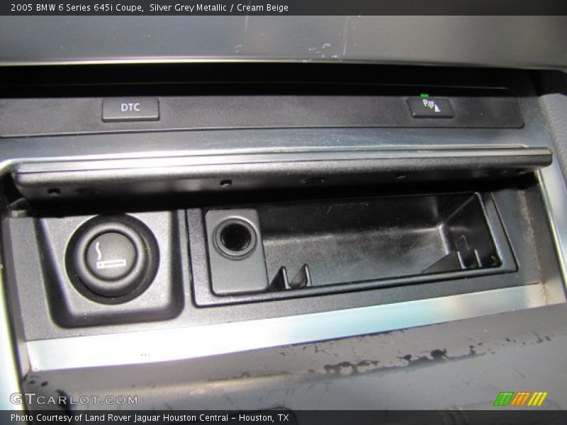 Silver Grey Metallic / Cream Beige 2005 BMW 6 Series 645i Coupe