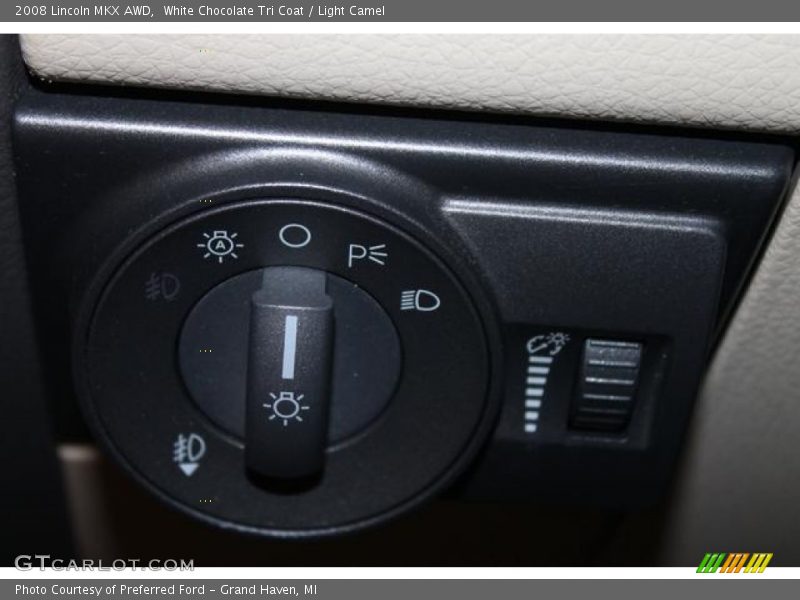 White Chocolate Tri Coat / Light Camel 2008 Lincoln MKX AWD