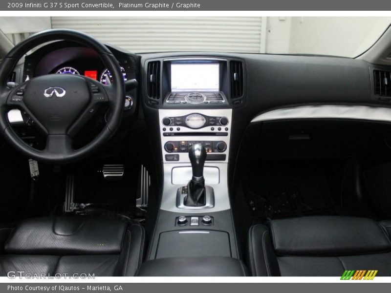 Platinum Graphite / Graphite 2009 Infiniti G 37 S Sport Convertible