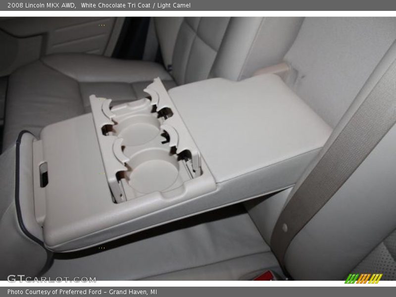 White Chocolate Tri Coat / Light Camel 2008 Lincoln MKX AWD