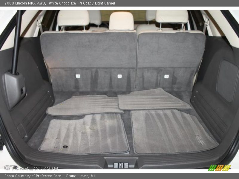 White Chocolate Tri Coat / Light Camel 2008 Lincoln MKX AWD