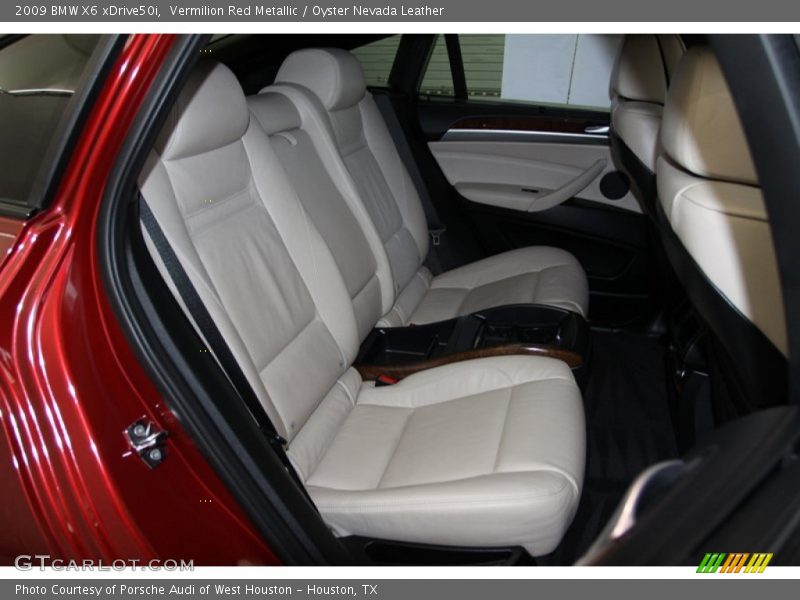 Vermilion Red Metallic / Oyster Nevada Leather 2009 BMW X6 xDrive50i