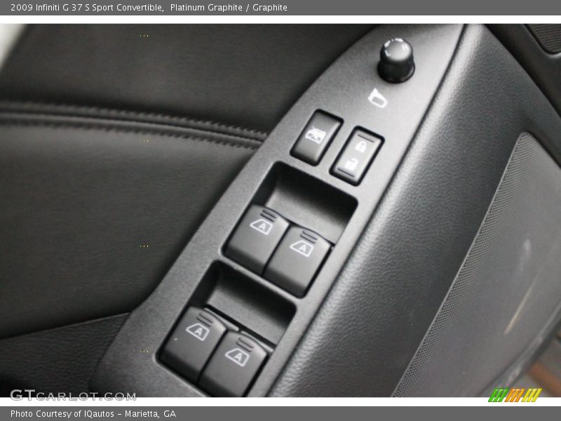 Platinum Graphite / Graphite 2009 Infiniti G 37 S Sport Convertible