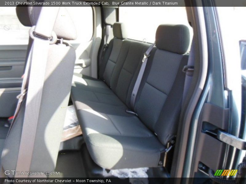 Blue Granite Metallic / Dark Titanium 2013 Chevrolet Silverado 1500 Work Truck Extended Cab