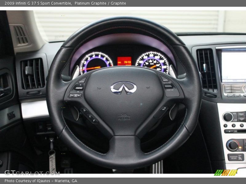  2009 G 37 S Sport Convertible Steering Wheel