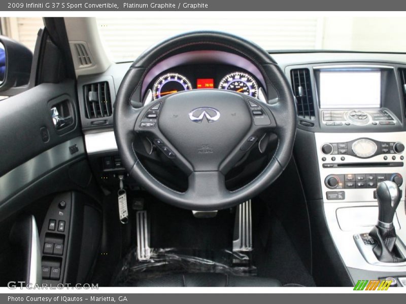  2009 G 37 S Sport Convertible Steering Wheel