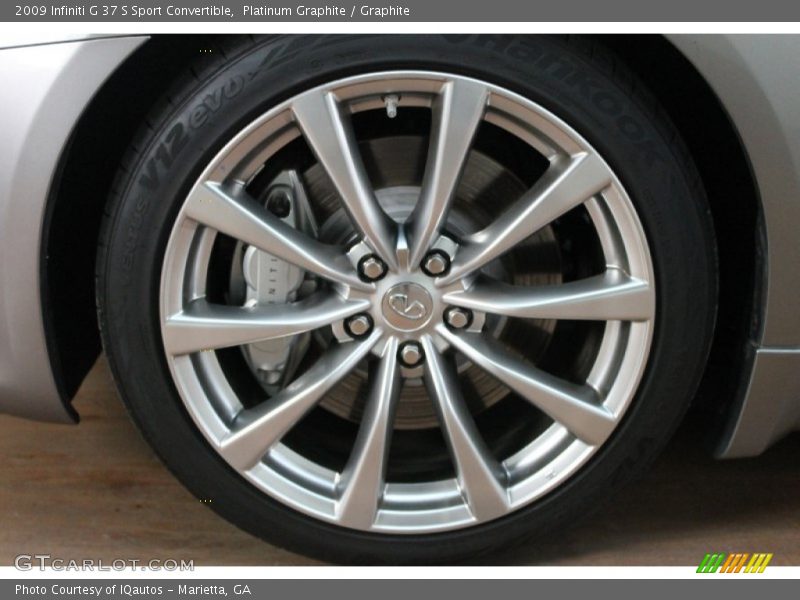  2009 G 37 S Sport Convertible Wheel