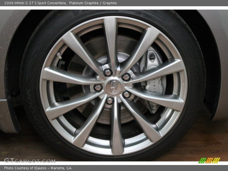  2009 G 37 S Sport Convertible Wheel