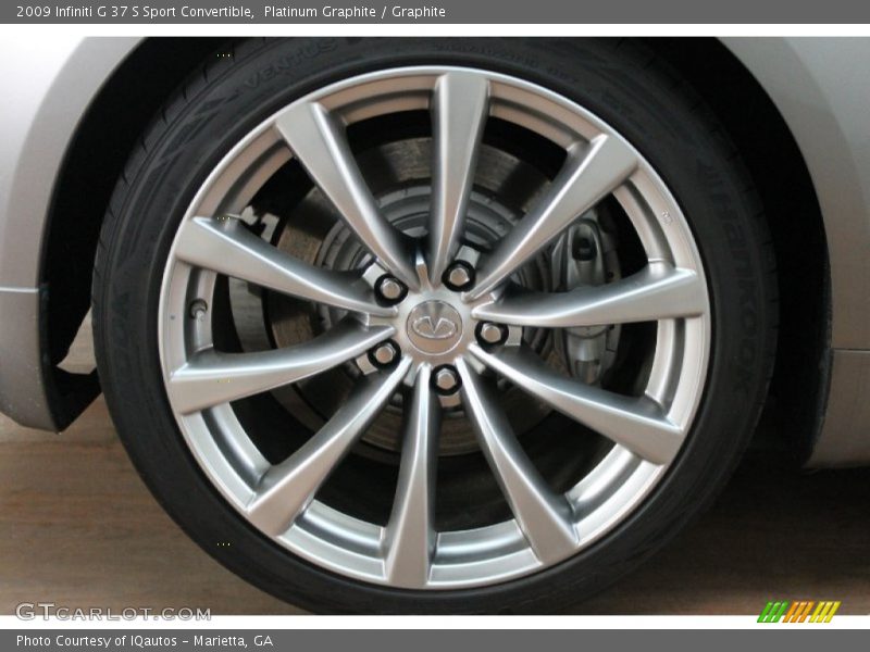  2009 G 37 S Sport Convertible Wheel