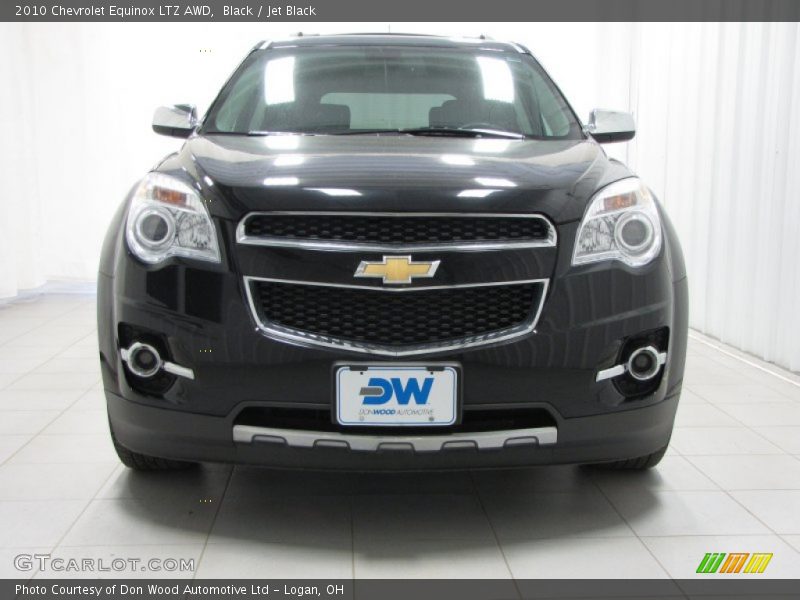 Black / Jet Black 2010 Chevrolet Equinox LTZ AWD