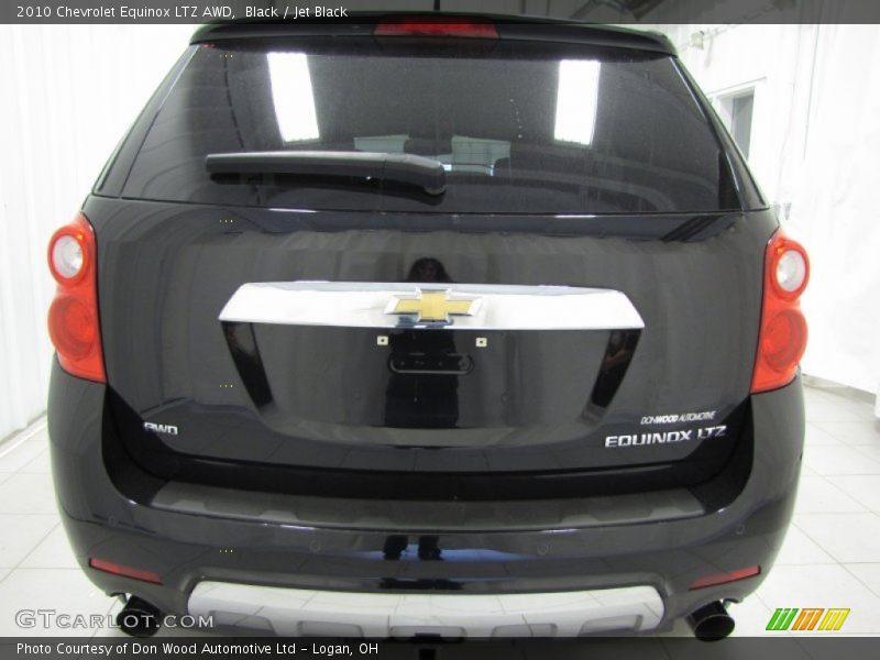 Black / Jet Black 2010 Chevrolet Equinox LTZ AWD